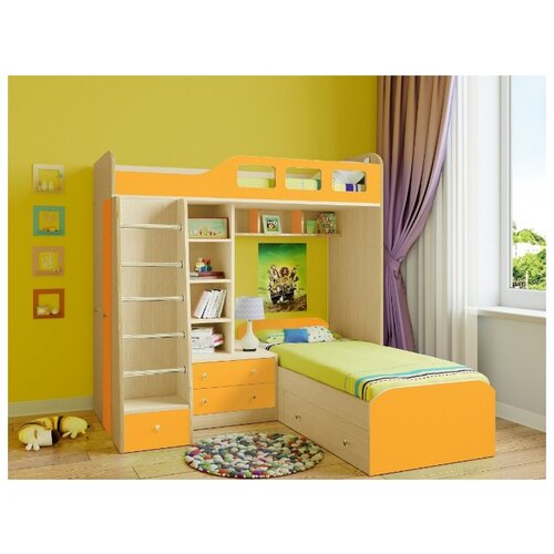 фото Двухъярусная кровать рв-мебель 124770/7