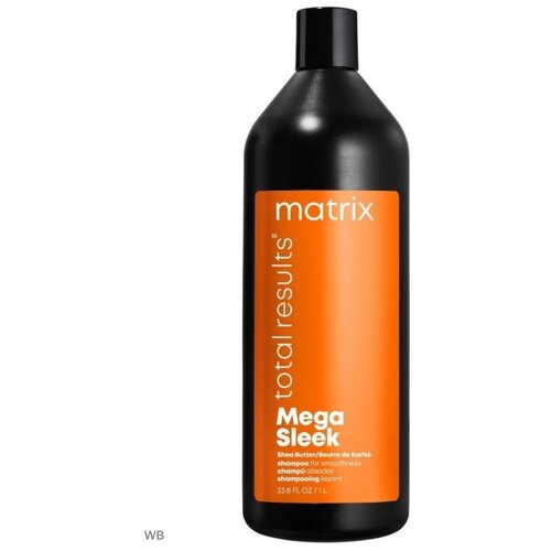 Matrix Total Results Mega Sleek Шампунь профессиональный, для непослушных волос, 1 л matrix шампунь mega sleek 1 л