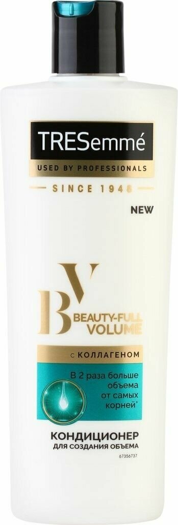 Кондиционер для создания объема волос TRESEMME Beautyfull Volume, 400мл 2 шт.