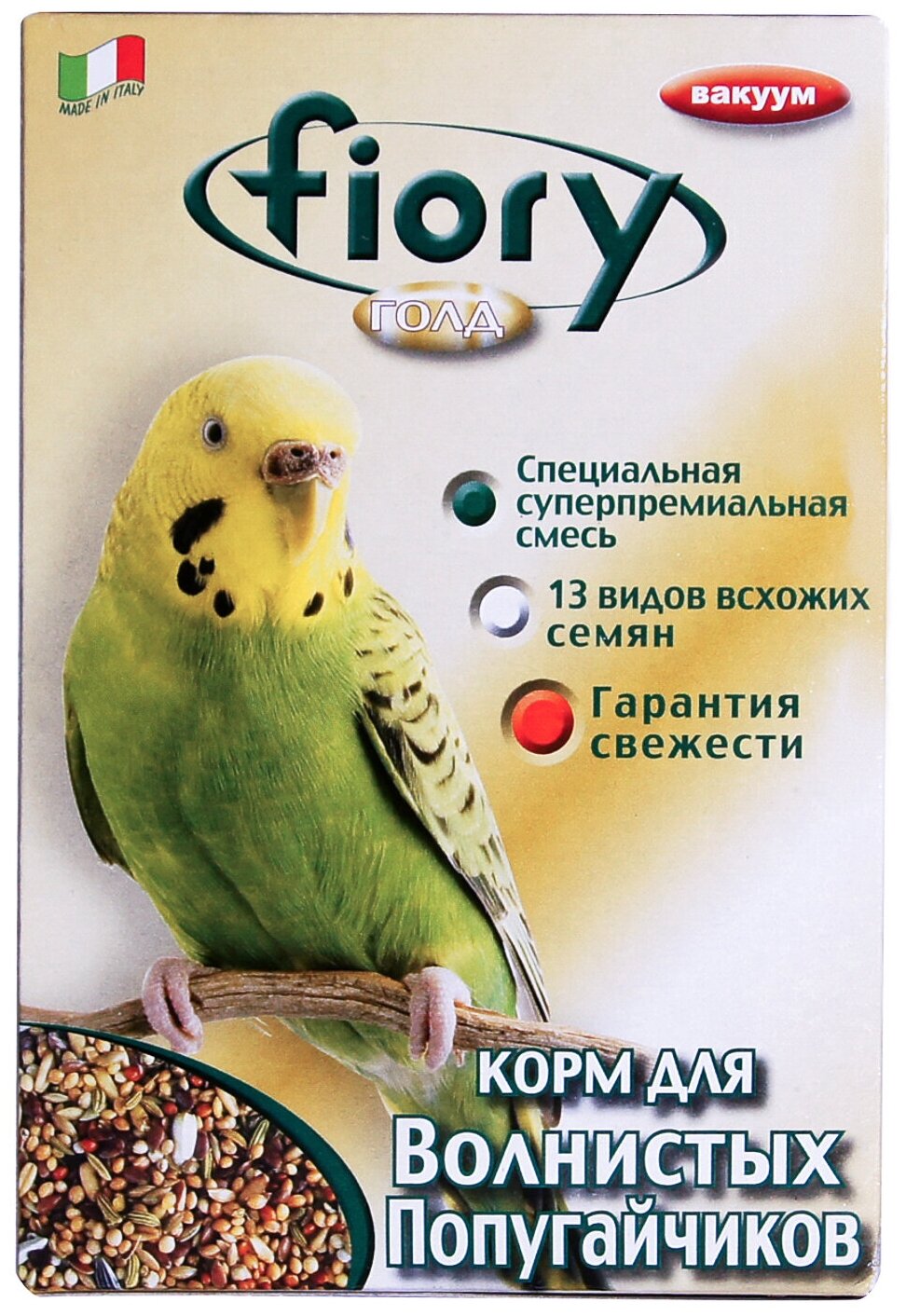 Корм Fiory для волнистых попугаев 400г