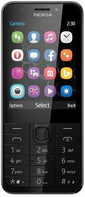 Мобильный телефон Nokia 230 DS, Dark grey