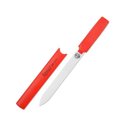 Bohemia, Пилка стеклянная Polly, белая, 160 мм, в пластиковом футляре