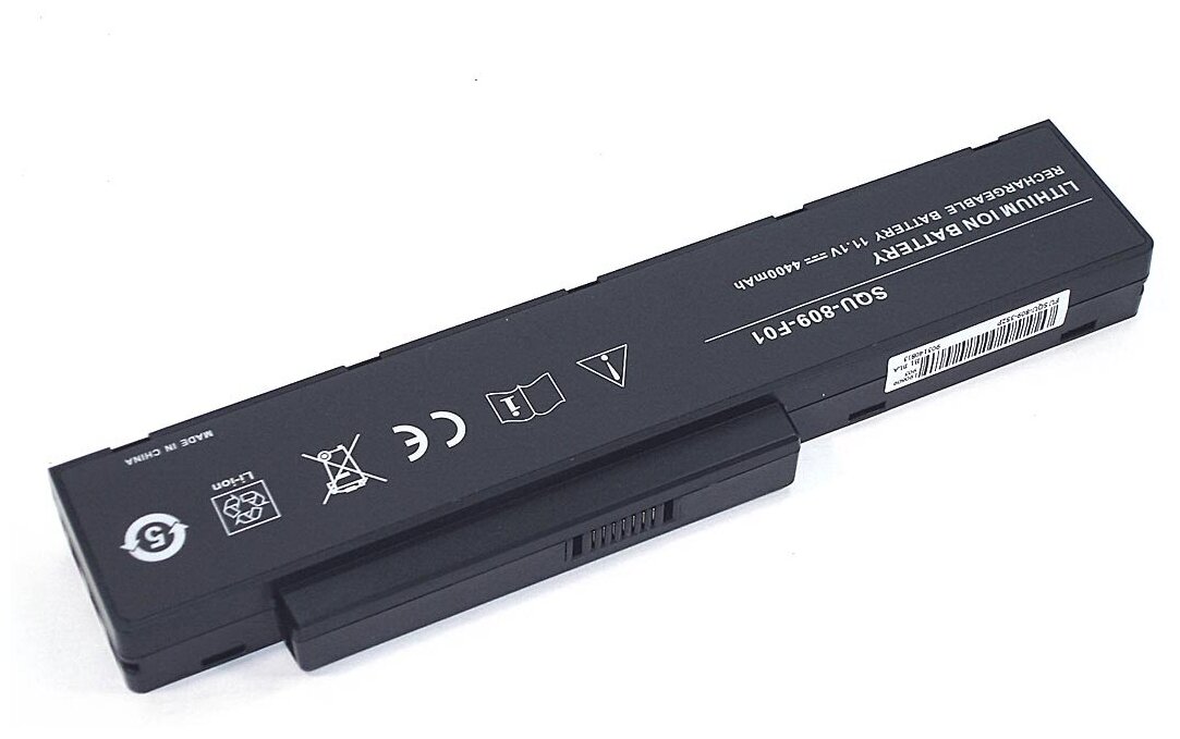 Аккумуляторная батарея для ноутбука Fujitsu Siemens Amilo Li3710 11.1V 4400mAh SQU-809 OEM черная