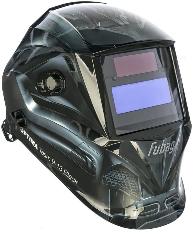 Сварочная маска хамелеон Fubag Optima Team 9-13 Black (95x36 мм)