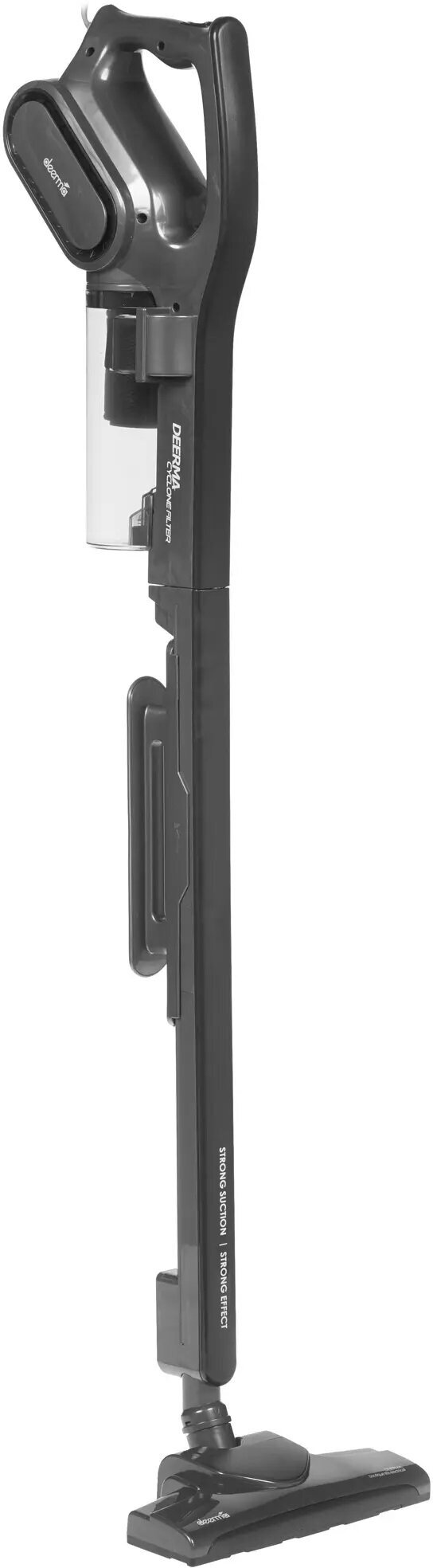 Ручной вертикальный пылесос Deerma DX700 Pro (Black) / турбощетка