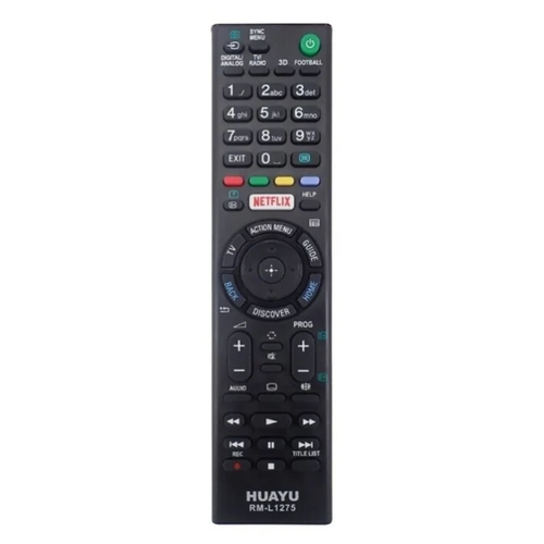 Пульт ДУ Huayu RM-L1275 для Sony, черный пульт clickpdu для sony rm l1165