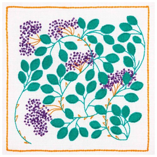 фото Dee202 набор для вышивания anchor 'ягоды живой изгороди' 15х15см