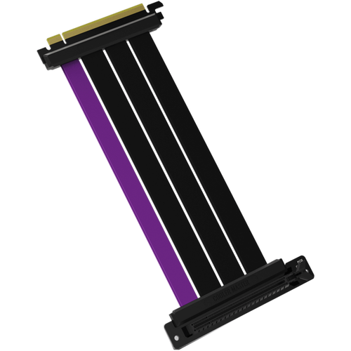 thermaltake gaming pci e 4 0 x16 600mm riser cable Кабель/ Cooler Master PCI-E 4.0 x16 Riser Cable 90 degree - 200mm MCA-U000C-KPCI40-200