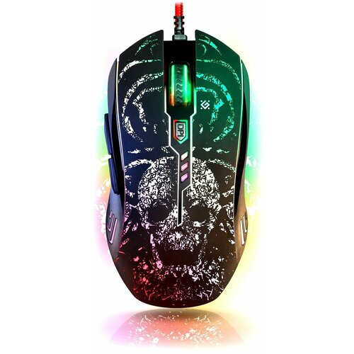 Игровая мышь Defender Invoker GM-947, черный компьютерная мышь defender glory gm 514 черный 52514