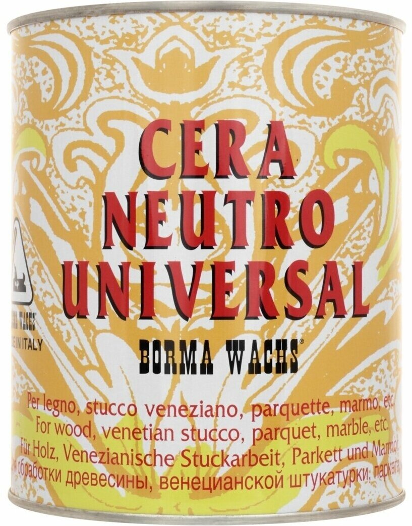 Воск универсальный Borma Universal Neutral Wax 1 л R0101