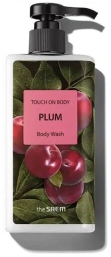 The Saem TOUCH ON BODY Гель для душа слива TOUCH ON BODY Plum Body Wash 300мл