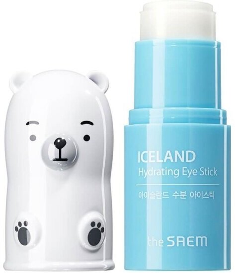 Увлажняющий стик для кожи вокруг глаз The Saem Iceland Hydrating с ледниковой водой, 7 г