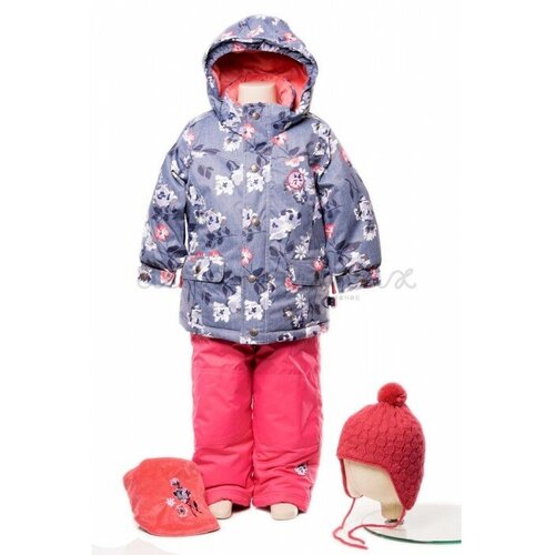 Комплект зимний для девочки (Размер: 92), арт. С803W14, цвет Коралловый