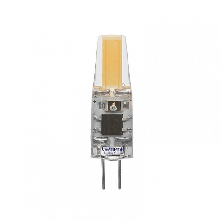 Лампа LED 3W G4 4500 COB 220V (10*37,5) GLDEN General (5шт)