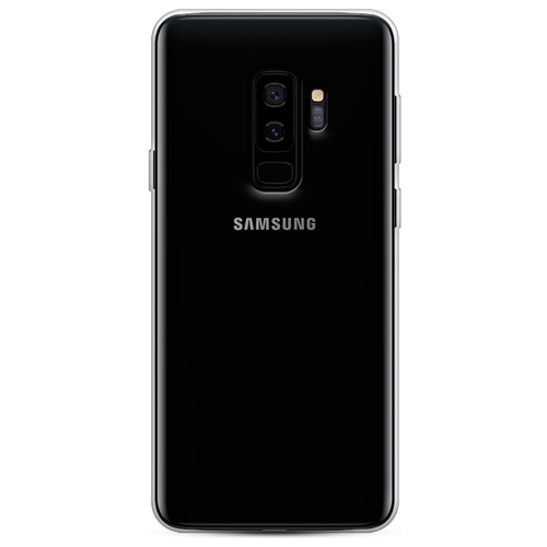 пластиковый чехол голубые губы на samsung galaxy s9 самсунг галакси с9 Чехол на Samsung Galaxy S9 + / Самсунг Галакси С9 Плюс прозрачный