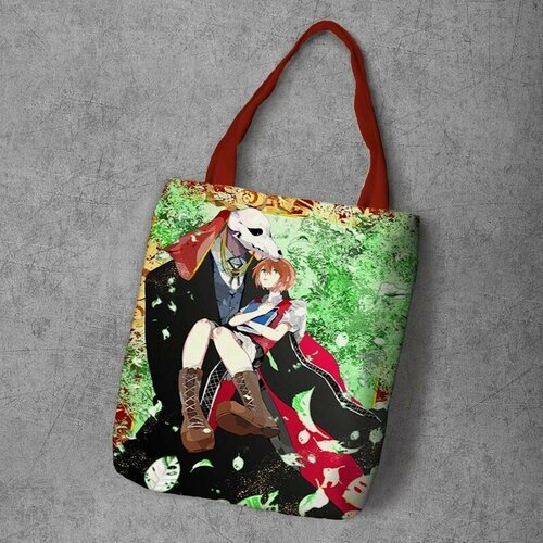 фото Сумка шоппер anime dakimakura, фактура рельефная, мультиколор