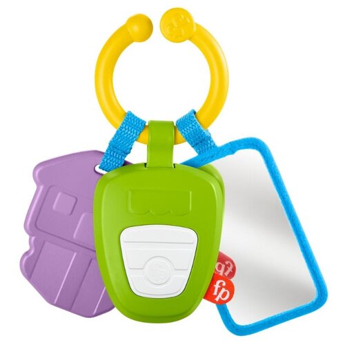 фото Подвесная игрушка fisher-price ключи (grt57) голубой/зеленый/фиолетовый