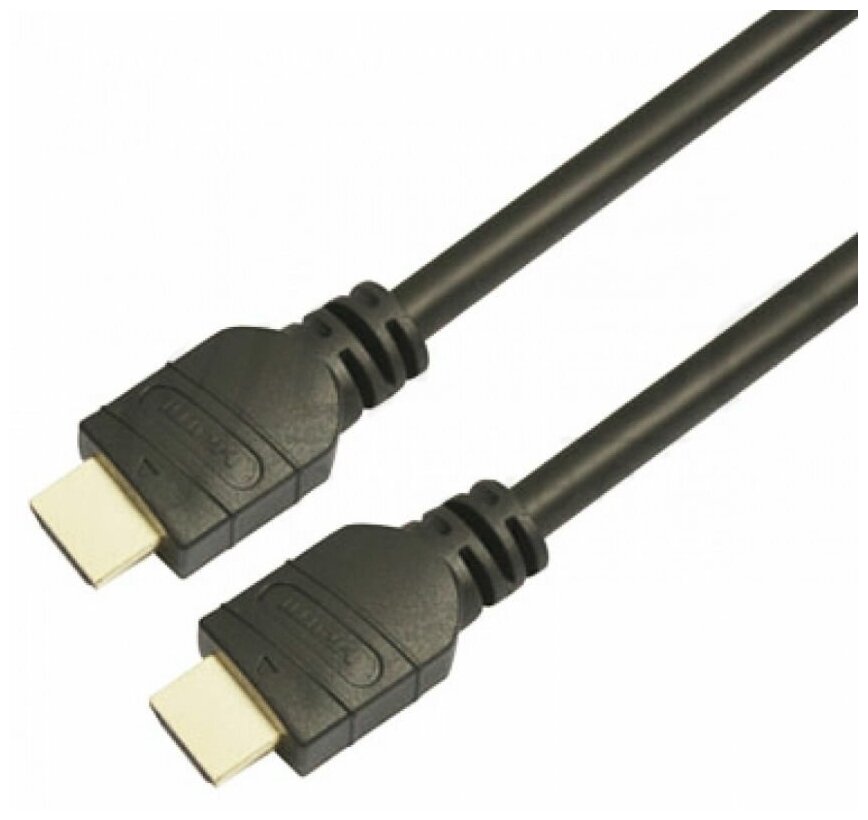 Кабель аудио-видео LAZSO WH-111 HDMI (m)/HDMI (m) 2 м, черный (WH-111(2M))