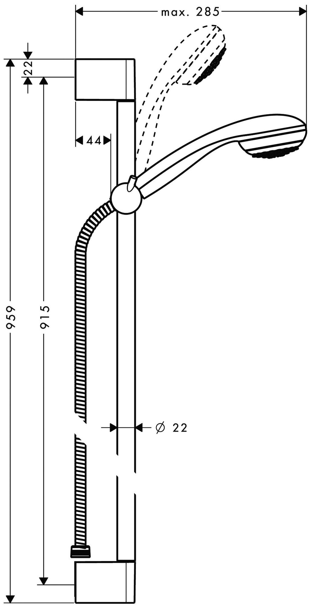 Комплект душевой Hansgrohe - фото №16