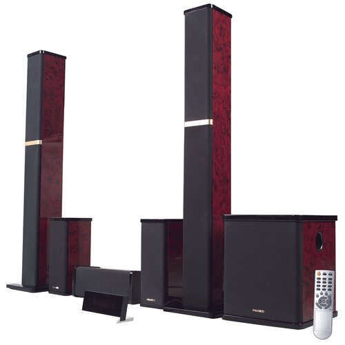Колонки Microlab H600 (5x32W +Subwoofer 110W, дерево, ПДУ)