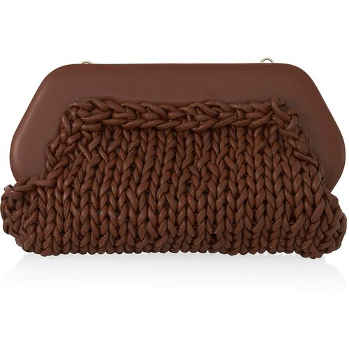 фото Сумка-клатч gea the moire tmps22bkn14 коричневый uni