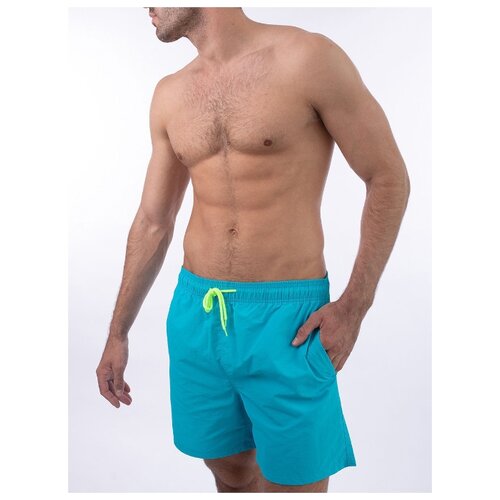 фото Плавательные шорты мужские однотонные шорты с сеткой anymalls