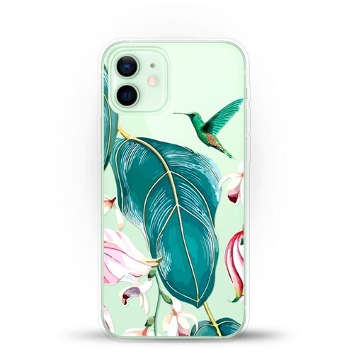 фото Силиконовый чехол колибри на apple iphone 12 mini andy & paul
