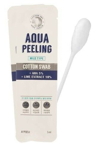 Ватная палочка для пилинга A`PIEU AQUA PEELING с 5% АНА-кислотами 3 мл