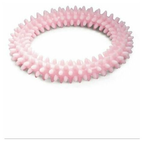 Triol Игрушка PUPPY для щенков из термопластика резины "Кольцо", розовое, d105мм, 4 шт.
