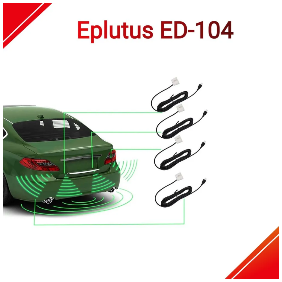 Автомобильный парктроник Eplutus ED-104 на 4 датчика система помощи при парковке