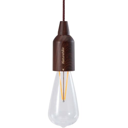 Naturehike LED Outdoor Light Wood Grain Milk Froth Lamp коричневый