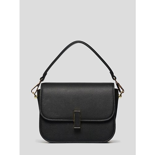 фото Сумка vitacci v2554-01p женский черный искусственная кожа