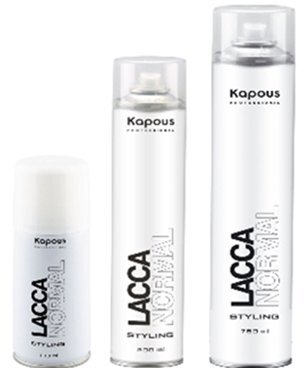 Kapous Professional Лак аэрозольный для волос нормальной фиксации 500 мл