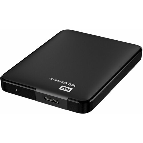 1 ТБ Внешний HDD Western Digital WD Elements Portable (WDBU), USB 3.0, черный