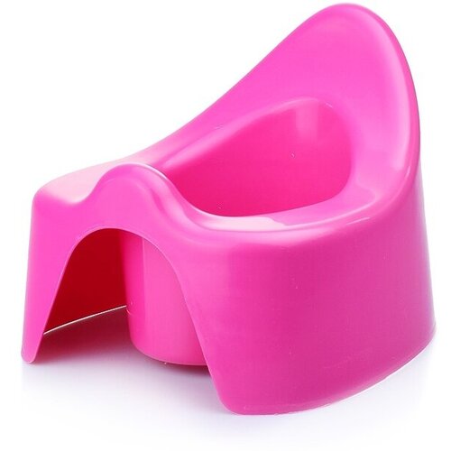 Горшок детский ЭкоЕлки66 розовый, пластик