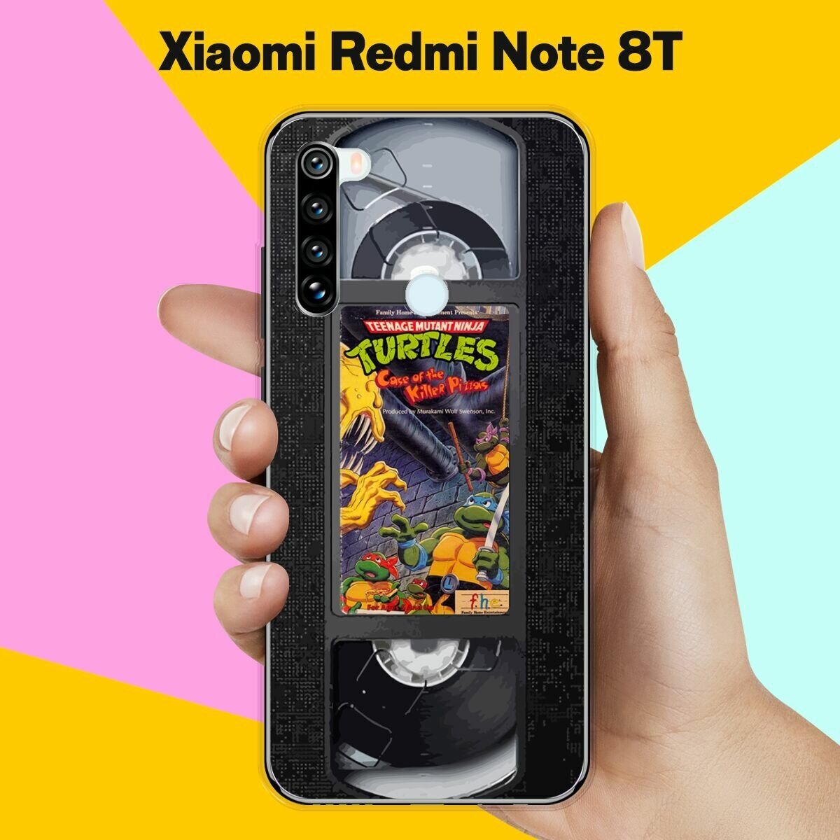 Силиконовый чехол на Xiaomi Redmi Note 8T Черепашки / для Сяоми Редми Ноут 8T
