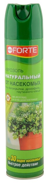 Аэрозоль Bona Forte натуральный от летающих и ползающих насекомых, 300 мл