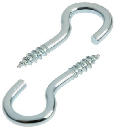 фото Шуруп-полукольцо, тундра, 2,0x20 белый цинк 8 шт 9411399