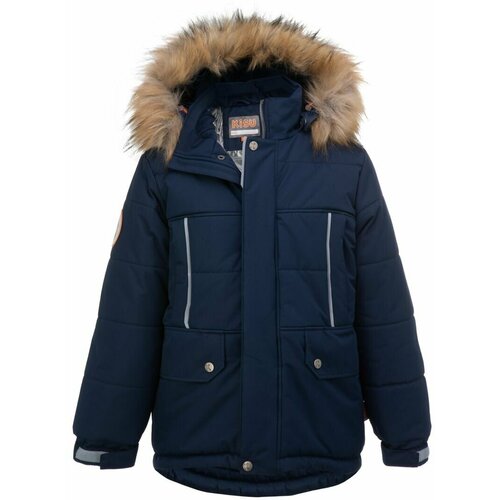 фото Куртка kisu, размер 152, синий