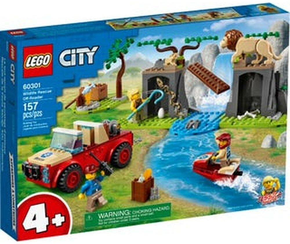 LEGO City Спасательный внедорожник для зверей 60301