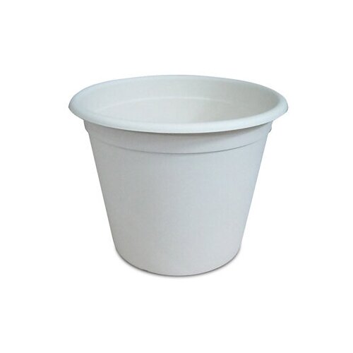 Горшок 55 л 24 см слоновая кость пластик 699₽