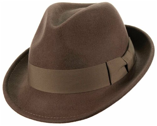 Шляпа Hathat, размер M, коричневый