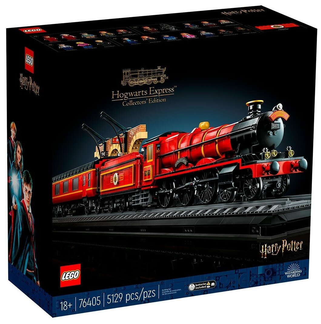 Конструктор LEGO Harry Potter 76405 Hogwarts Express-Collectors' Edition / лего Гарри Поттер Хогвартс Экспресс-Коллекционное Издание