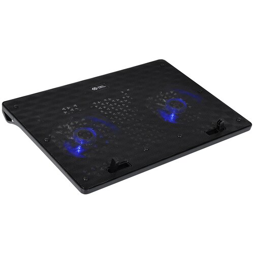 Подставка для ноутбука Digma D-NCP156-2 156360x260x27мм 2xUSB 2x 120ммFAN 650г черный 2379₽