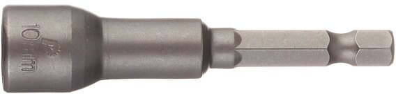 Адаптер для болтов и саморезов Практика (035-141) 10 мм L65 мм магнитный шестигранная головка