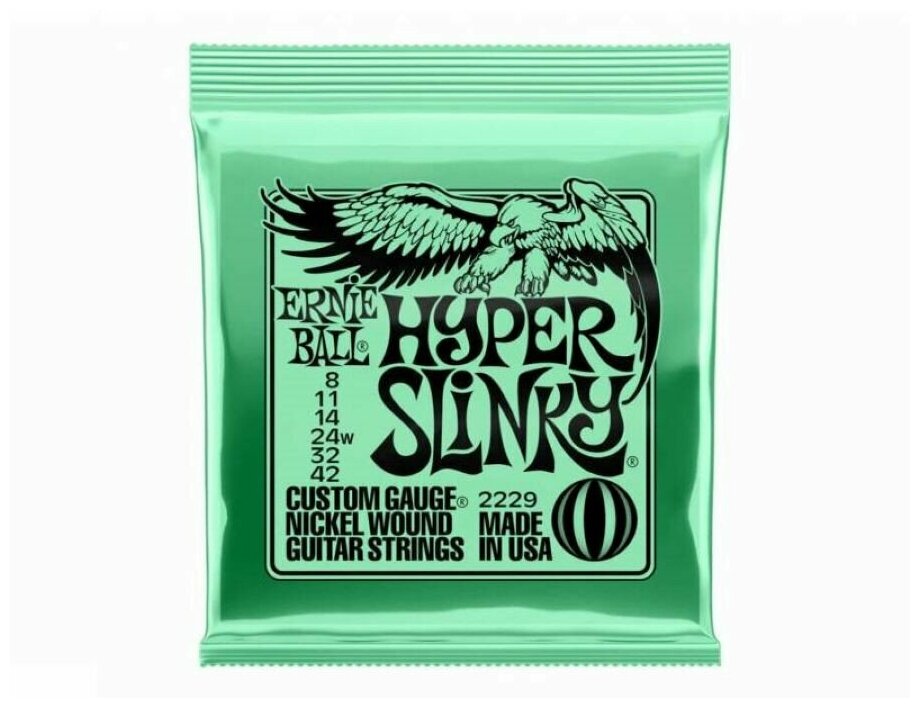 ERNIE BALL 2229 (8-42) струны для электрогитары