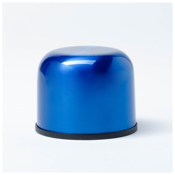 Термос Мастер К 500 мл, сохраняет тепло 24 ч, синий - фотография № 4