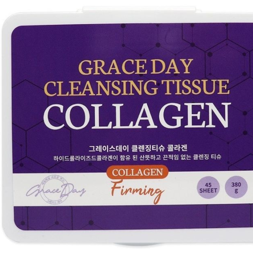 Grace Day Cleansing Tissue - Влажные салфетки для снятия макияжа салфетки для снятия макияжа vt cica mild cleansing tissue 50 шт