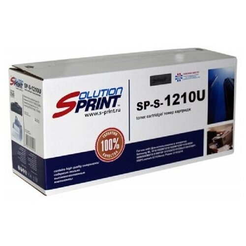 Картридж Sprint SP-S-1210U (ML-1210D3) для Samsung совместимый картридж colouring ml 1210d3 109r00639 для принтеров samsung ml 1210 ml 1250 ml 1430 ml 1010 ml 1020m ml 1220m ml 200 ml 210 xerox phaser 3110 3210 3000 копий совместимый