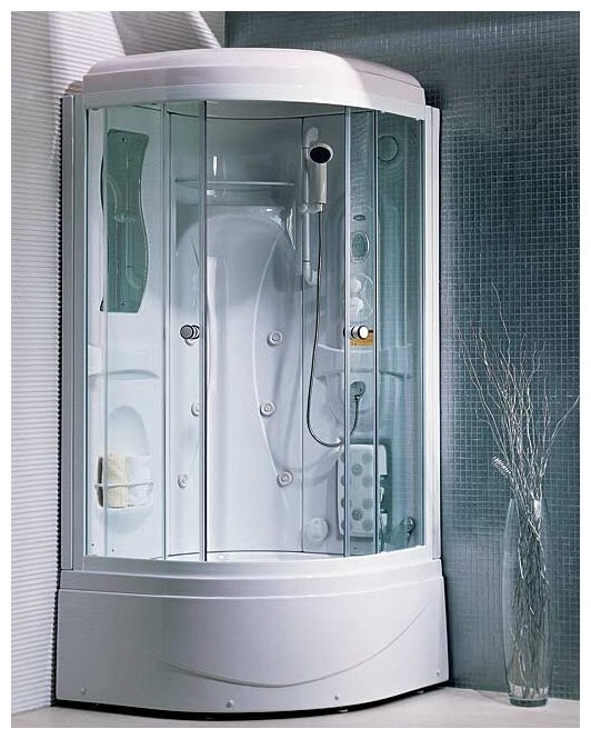 Душевая кабина APPOLLO TS-49W высокий поддон 95см*95см — купить в ...